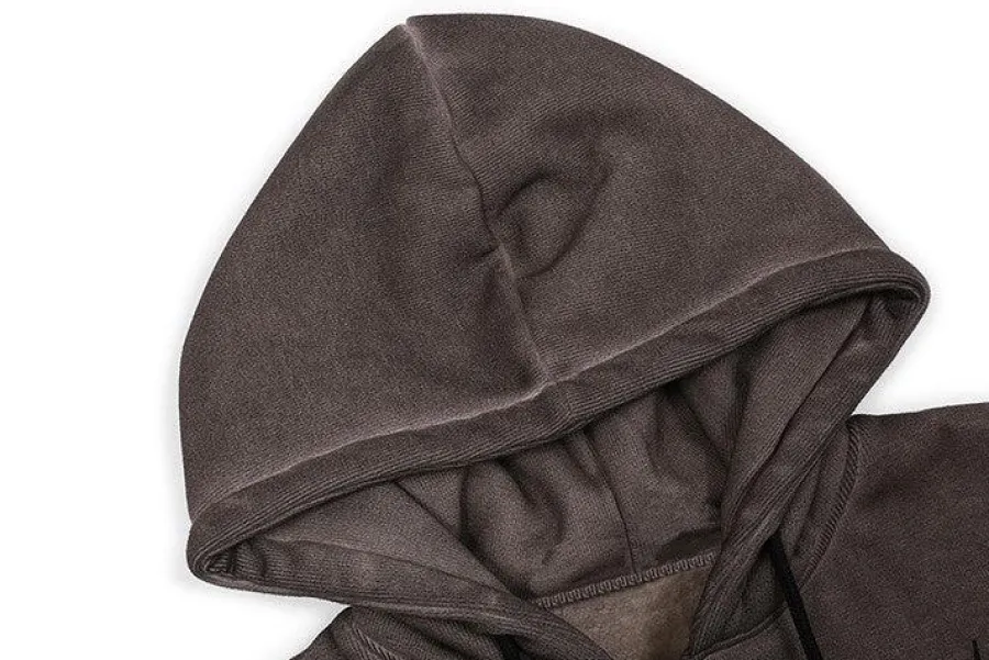 Outlet Angel Embroidered Zip-Up Jacket Hoodies