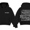 Sale Anime Builds Strong Bones Puff Print Hoodie Jackets | Hoodies
