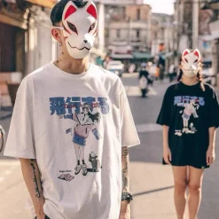 Hot Anime Cat Girl Tee T-Shirts