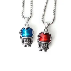 Outlet Astrobear Titanium Steel Pendant Necklace Accessories