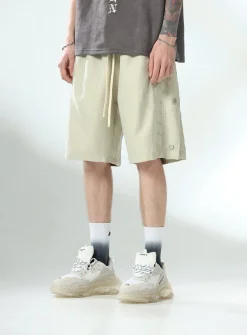 Discount Button-Up Shorts Shorts