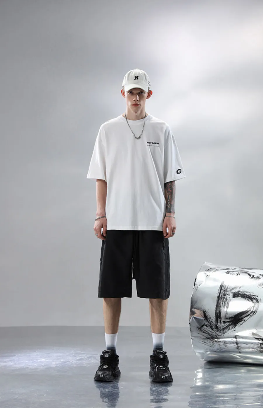 Discount Button-Up Shorts Shorts
