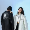 Best Croc Faux-Leather Biker Jacket Jackets