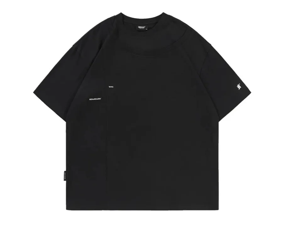 Clearance Double Collar Tee T-Shirts