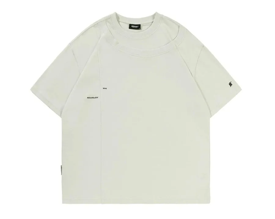 Clearance Double Collar Tee T-Shirts