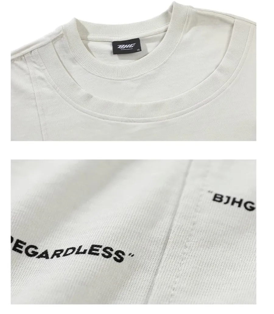 Clearance Double Collar Tee T-Shirts