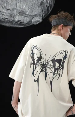 Clearance 3M Reflective Butterfly Tee T-Shirts