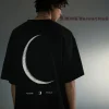 Best 3M Reflective Crescent Moon Tee T-Shirts