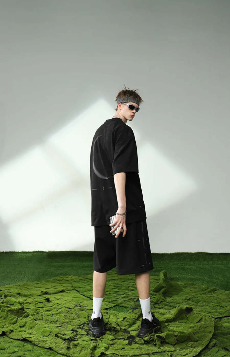 Best 3M Reflective Crescent Moon Tee T-Shirts
