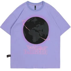 Best 3M Reflective Rainbow Earth Tee T-Shirts