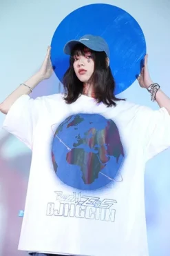 Best 3M Reflective Rainbow Earth Tee T-Shirts