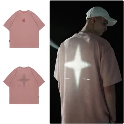 Best 3M Reflective Star Spike Tee T-Shirts