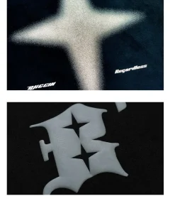 Best 3M Reflective Star Spike Tee T-Shirts