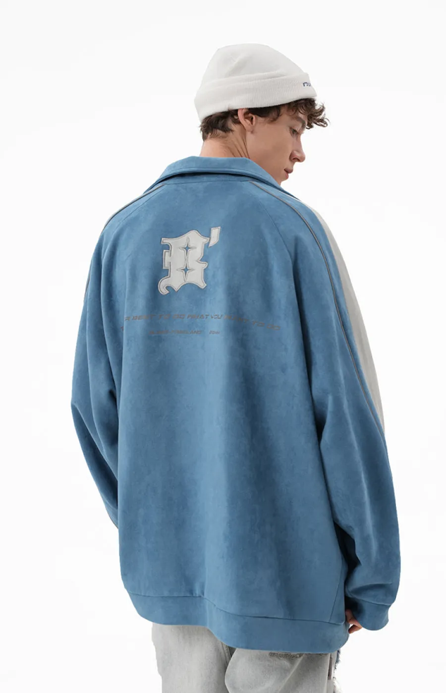 Discount 3M Suede Track Jacket Jackets