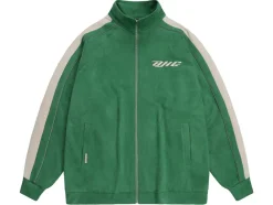 Discount 3M Suede Track Jacket Jackets
