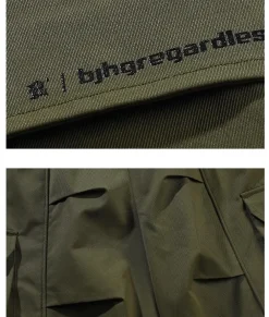 Sale Pleated Drawstring Cargo Shorts Shorts