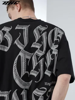 Clearance Regardless Embossed Logo Tee T-Shirts