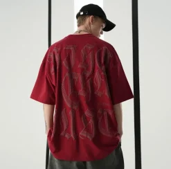 Clearance Regardless Embossed Logo Tee T-Shirts