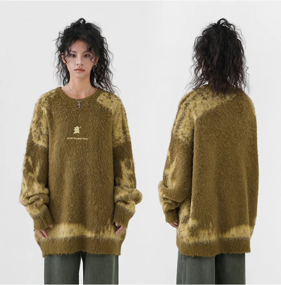 Outlet Textured Jacquard Sweater Sweaters