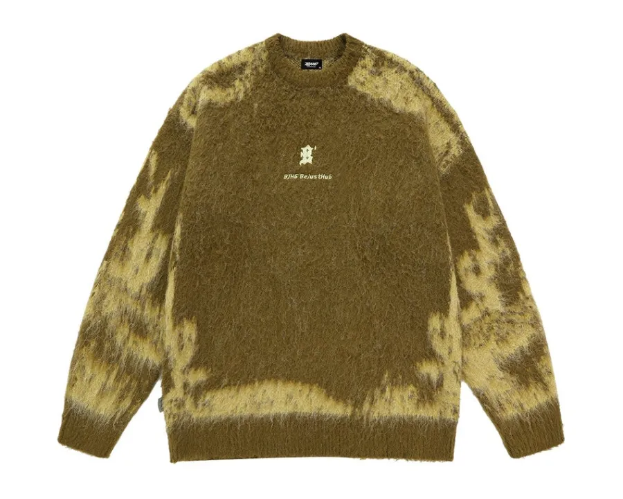 Outlet Textured Jacquard Sweater Sweaters