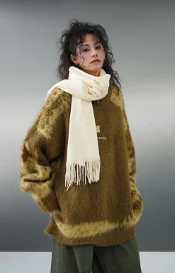 Outlet Textured Jacquard Sweater Sweaters