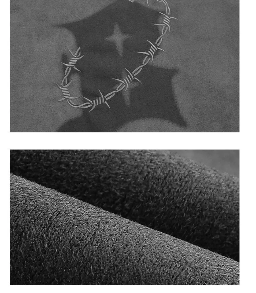 Clearance "Thorns" Suede Tee T-Shirts