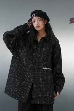 Outlet Tweed Flannel Shirts