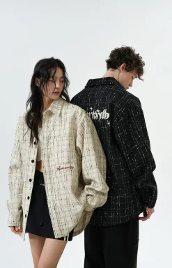 Outlet Tweed Flannel Shirts