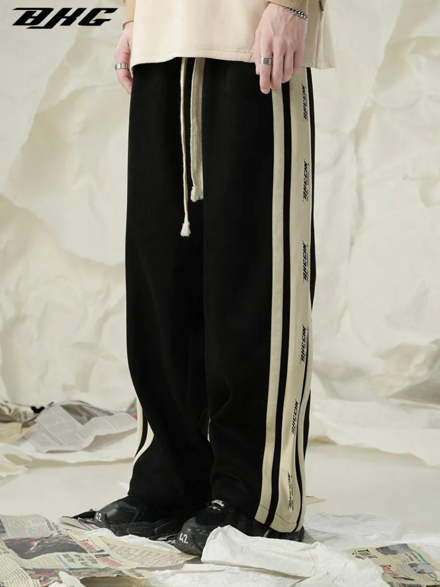 Fashion Velour Wideleg Lounge Pants Pants