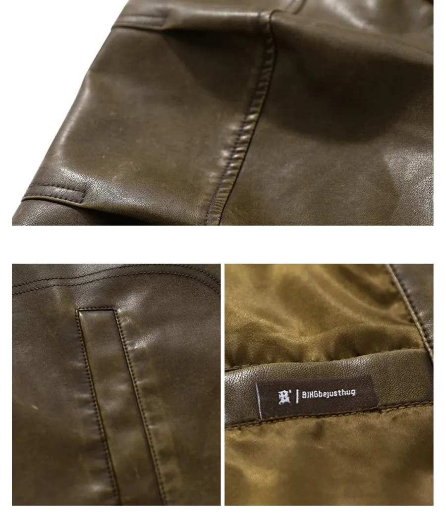 New Vintage Motorcycle Jacket Jackets