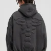 Best Embossed Skeleton Hoodie Hoodies