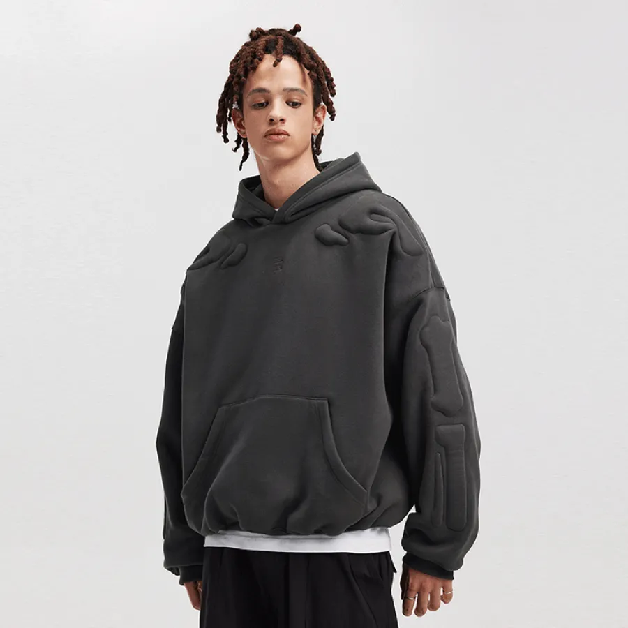 Best Embossed Skeleton Hoodie Hoodies