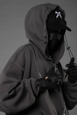 New Quad Zipped Utility Hoodie Hoodies