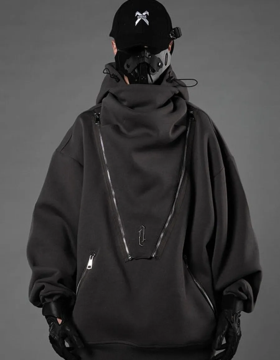 New Quad Zipped Utility Hoodie Hoodies