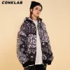 Hot Bandana Zip Up Jacket Jackets