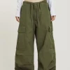 New Monochrome Baggy Cargo Pants Pants