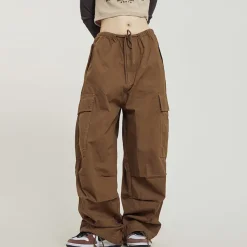 New Monochrome Baggy Cargo Pants Pants