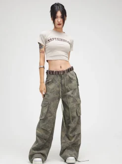 Outlet Multi Color Fern Pants Pants