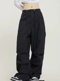 Online Pleated Baggy Cargo Pants Pants