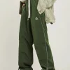Outlet Wide-Leg Track Pants Pants