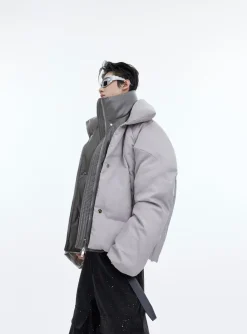 Sale Double Layered Puffer Jacket Jackets