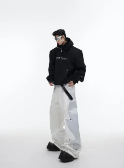 Sale Silver-Studded Logo Hoodie Hoodies