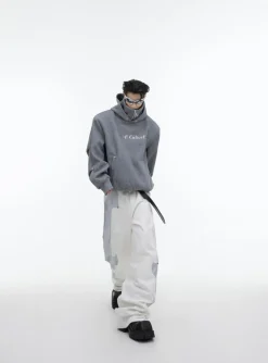 Sale Silver-Studded Logo Hoodie Hoodies