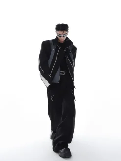 Hot Spliced Biker Jacket Jackets