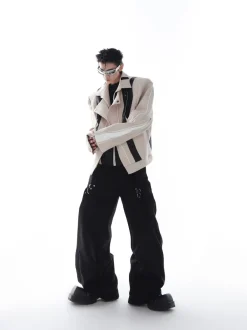 Hot Spliced Biker Jacket Jackets
