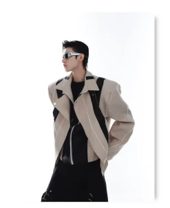 Hot Spliced Biker Jacket Jackets