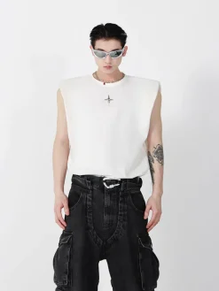 Discount Star Spike Tank Top Shirts