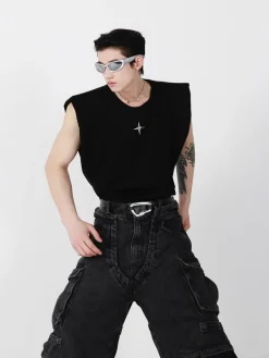 Discount Star Spike Tank Top Shirts