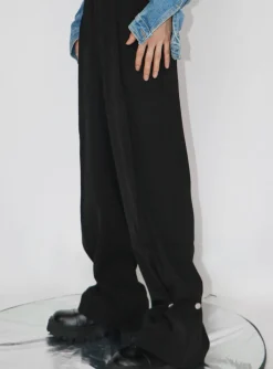 Outlet Studded Trousers Pants