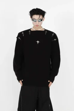 Clearance Y3K Sweater Sweaters